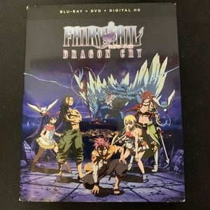 Fairy Tail The Movie Dragon Cry Blu-Ray+DVD New
